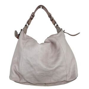 Liebeskind Berlin Cream Leather Hobo Bag